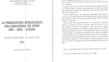 Ieri, Oggi e Domani 15 Novembre 1997