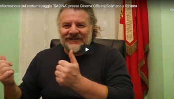 Cortometraggio SABINA a Savona 4 Aprile 2020