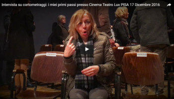 Intervista i miei primi passi Pisa 17 Dicembre 2016